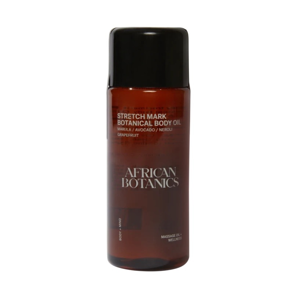 African Botanics Stretch Mark Botanical Body Oil NWT 100 ml Message Oil